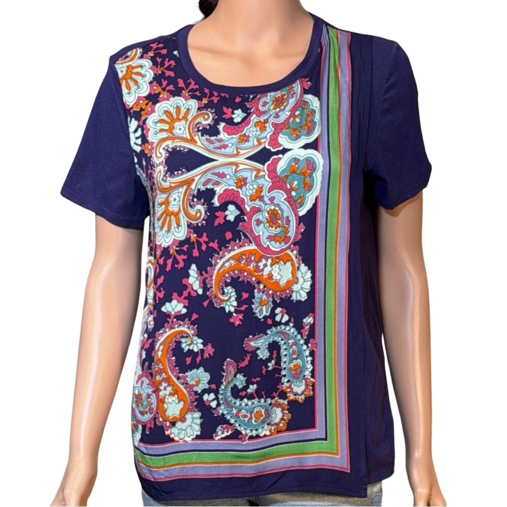 Maeve “Maddie” Paisley Printed Top Size S